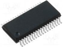 A/D converter, Channels 1, 16bit, 500ksps, 4.75....5.25VDC, SSOP36