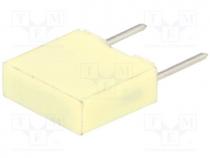 Capacitor  polyester, 470nF, 63VDC, Pitch 5mm, 5%, 3.5x7.5x7.2mm