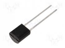 Temperature sensor, 0÷150C, SOD70, THT, 1.96k