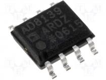 Operational amplifier, 410MHz, Channels 1, SOIC-8