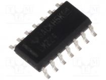 Operational amplifier, 1.2MHz, 16÷32VDC, Channels 4, SOIC14