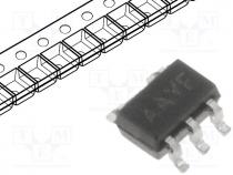Operational amplifier, 1MHz, 1.8....5.5VDC, Channels 1, SC70-5