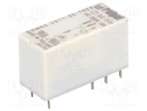 Relay  electromagnetic, SPDT, Ucoil 24VDC, 16A/250VAC, 16A/24VDC