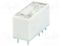 Relay  electromagnetic, SPDT, Ucoil 48VDC, 16A/250VAC, 16A/24VDC