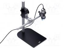 Set  digital camera / microscope, L 100mm, Ø 32mm, Mag  x20....x90