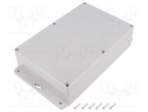Enclosure  multipurpose, X 146mm, Y 222mm, Z 55mm, ABS, grey, IP65