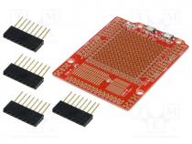 Accessories  expansion board, pin strips, No.of diodes 2