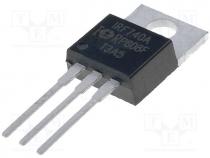Transistor  N-MOSFET, unipolar, 400V, 10A, 125W, TO220AB