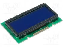 Display  LCD, alphanumeric, STN Negative, 12x2, blue, LED, PIN 15