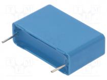 Capacitor  polypropylene, X2, 470nF, 22.5mm, 10%, 8.5x16.5x26.5mm