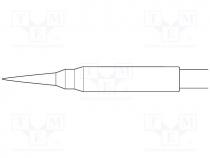 Tip, conical, 0.1mm
