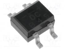 Bridge rectifier, 400V, 0.5A, DB-1MS