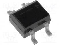 Bridge rectifier, 100V, 1A, DB-1S