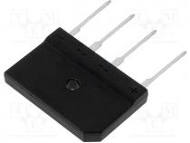 Bridge rectifier, flat, 800V, 20A