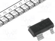 Transistor  NPN x2, bipolar, 30V, 100mA, 300mW, SOT143