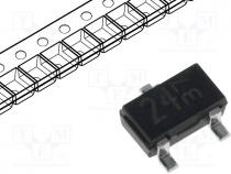 Transistor  NPN, bipolar, 50V, 100mA, SC-59