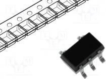 IC  digital, NOR, Channels 1, Inputs 2, CMOS, SMD, SC74A, -40÷125C