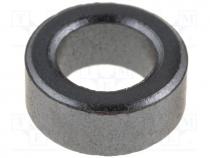 Ferrite  toroidal, L 4mm, Int.dia 6mm, Out.diam 10mm, 0,20mm