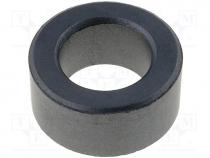 Ferrite  toroidal, L 12mm, Int.dia 15mm, Out.diam 25mm, 0,40mm