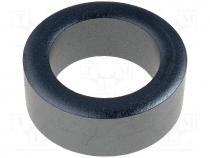 Ferrite  toroidal, L 15mm, Int.dia 27mm, Out.diam 41mm, 0,50mm