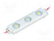 Module  LED, Colour  white cold, 12VDC, 158, 1200mW, 136(typ)lm