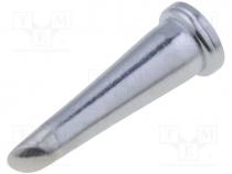 Tip, conical sloped, 2.4mm, sloped 45