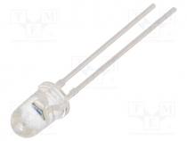 PIN photodiode, 5mm, 0.38-1.1um, 40, Mounting  THT, Front  convex