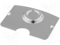 Contact, Size  C,R14, Mounting  push-in, Batt.no 1, Contacts  steel