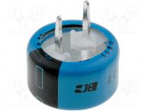 Capacitor  electrolytic, backup capacitor, supercapacitor, THT