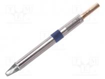 Tip, chisel, 2.5mm, 325....358C, for TMT-2000S-KM station