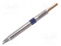 Tip, conical sloped, 3mm, 325....358C, sloped 45