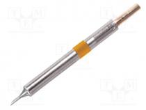 Tip, hoof, 1.1mm, 350....398C, sloped 60, for TMT-2000S-KM station