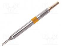 Tip, hoof, 2mm, 350....398C, sloped 45, for TMT-2000S-KM station
