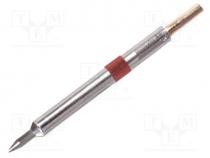 Tip, cut spade, 0.7mm, 420....475C, for TMT-2000S-KM station