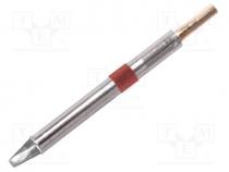 Tip, chisel, 2.5mm, 420....475C, for TMT-2000S-KM station
