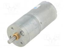 Motor  DC, with gearbox, 6VDC, LP, 172 1, 34rpm, max.1.41Nm, 2.4A