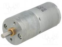 Motor  DC, with gearbox, 12VDC, Medium Power, 75 1, 100rpm, 2.1A