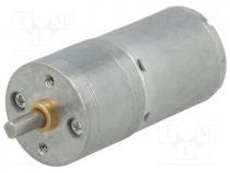Motor  DC, with gearbox, 12VDC, HP, 47 1, dbl.sided shaft  no, 5.6A