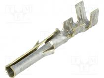 Contact, female, 24....18AWG, Standard .062", tinned, cut from reel