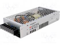 Power supply  switched-mode, modular, 206.4W, 48VDC, 199x98x38mm