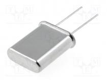 Resonator  quartz, 5MHz, 30ppm, 16pF....30pF, THT, HC49/U