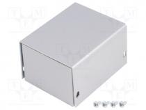 Enclosure  multipurpose, X 72mm, Y 57mm, Z 43mm, AL BOX, aluminium