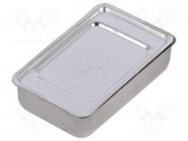 Enclosure  shielding, X 31mm, Y 50mm, Z 13mm, MICRO, steel
