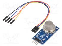 Sensor  gas, IC  MQ-2, Interface  analog, 2.5....5V