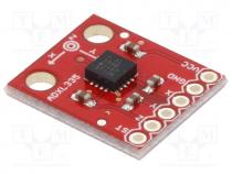 Sensor  accelerometer, 1.8....3.6VDC, IC  ADXL335, Kit  module, 3g