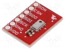 Sensor  digital barometer, IC  MPL115A1, Interface  SPI