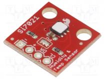 Sensor  temperature and humidity sensor, IC  Si7021