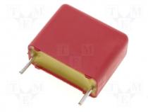 Capacitor  polypropylene, 2.2nF, 22.5mm, 5%, 7x16.5x26.5mm, 2kVDC