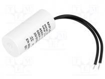 Capacitor  motors, run, 0.68uF, 450V, Ø20x42mm, -25....70C, 10%