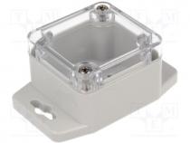Enclosure  multipurpose, X 50mm, Y 52mm, Z 35mm, with fixing lugs